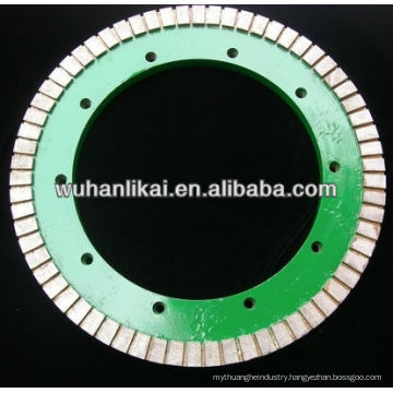 Customized diamond wheel for grinding brake lining saw blade